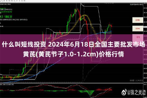 什么叫短线投资 2024年6月18日全国主要批发市场黄芪(黄芪节子1.0-1.2cm)价格行情