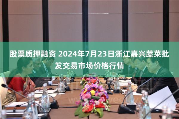 股票质押融资 2024年7月23日浙江嘉兴蔬菜批发交易市场价格行情