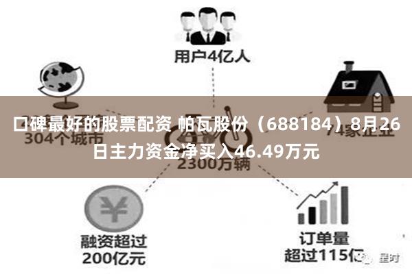 口碑最好的股票配资 帕瓦股份（688184）8月26日主力资金净买入46.49万