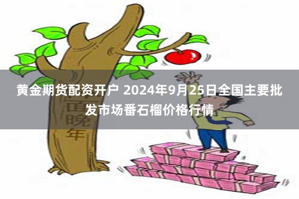 黄金期货配资开户 2024年9月25日全国主要批发市场番石榴价格行情