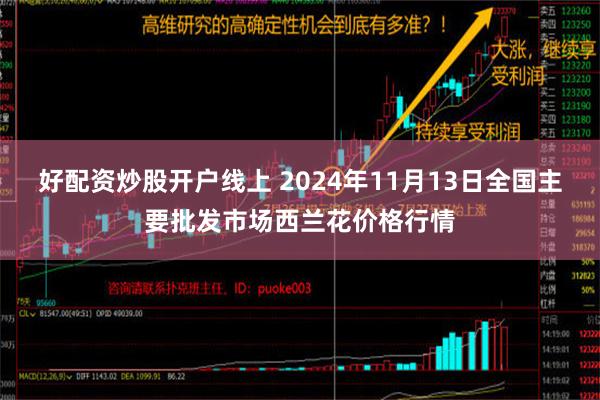 好配资炒股开户线上 2024年11月13日全国主要批发市场西兰花价格行情